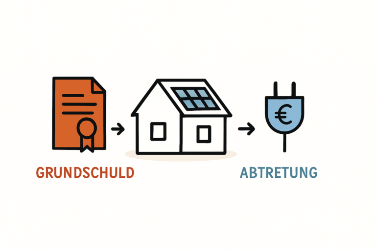 Grundschuld bei PV Finanzierung Sicherheiten und Alternativen