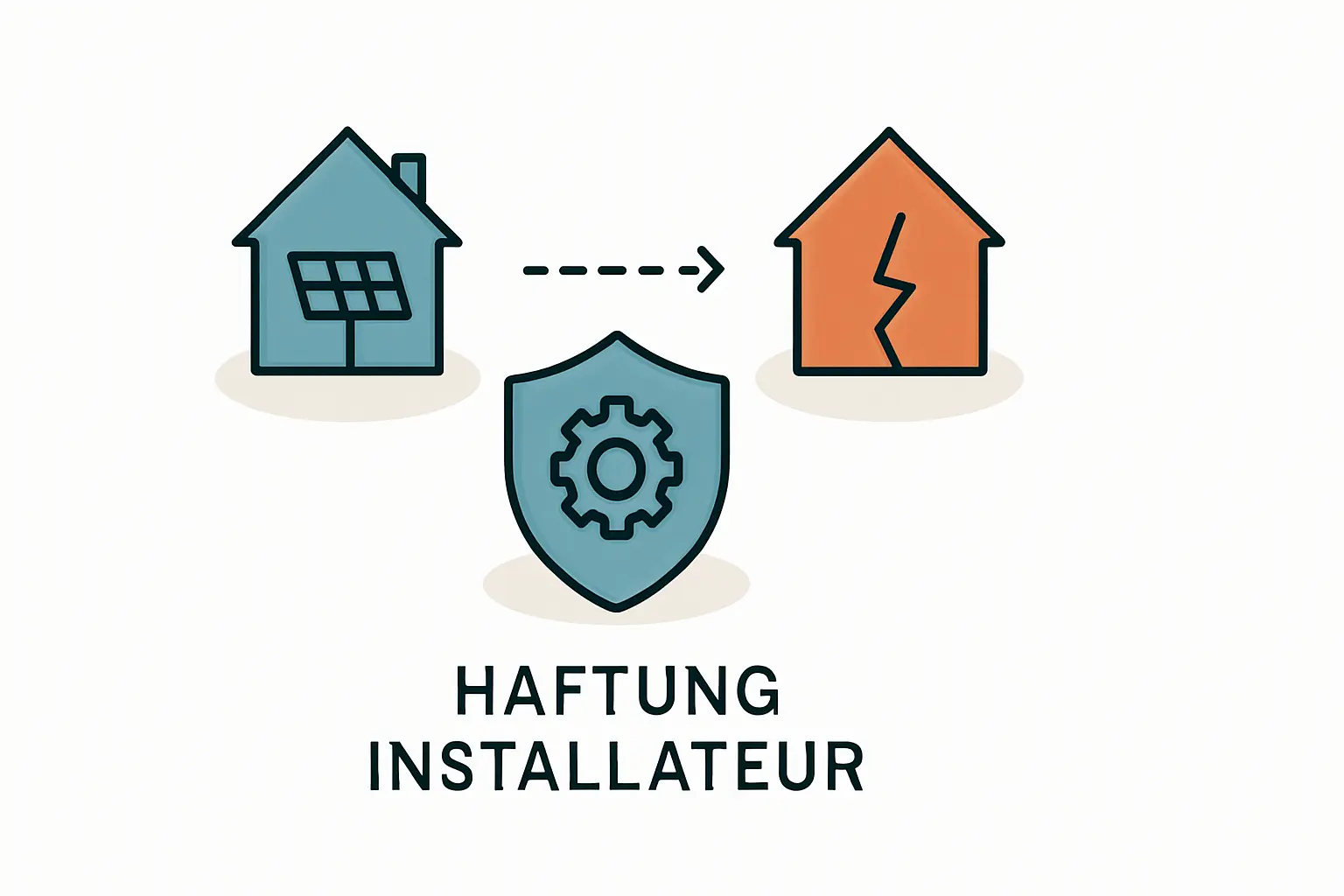 Haftung bei Schäden durch Installateur am Nachbargrundstück