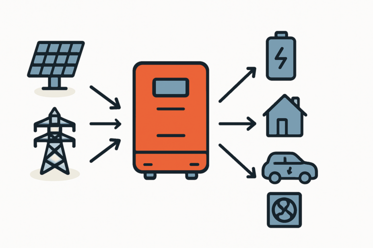 Hybrid-Wechselrichter richtig wählen für E-Auto und Wärmepumpe