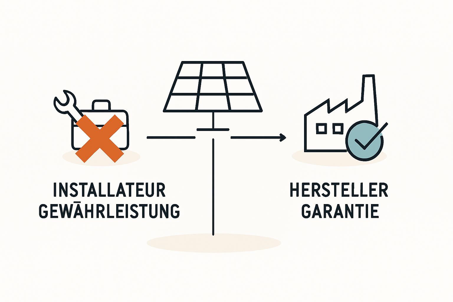Insolvenz des PV-Anbieters wer übernimmt Garantie und Wartung