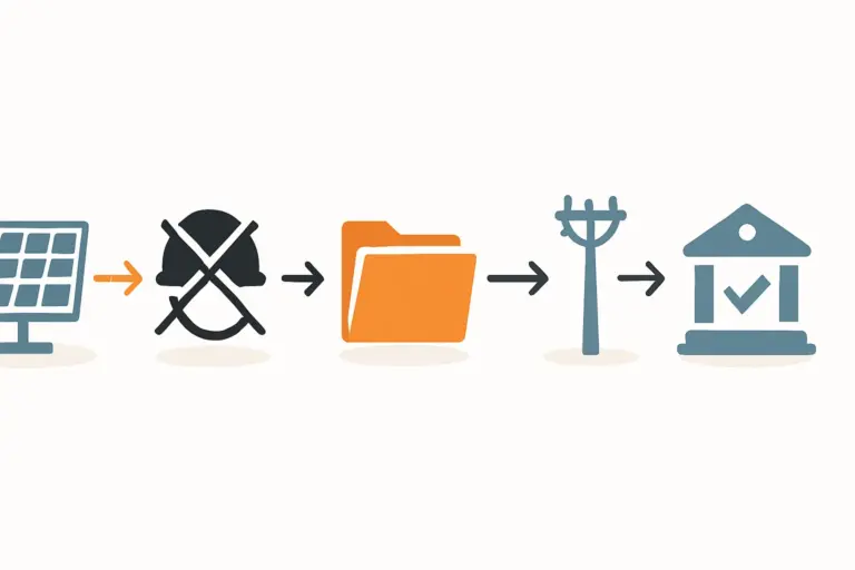 Installateur insolvent PV-Anlage selbst anmelden