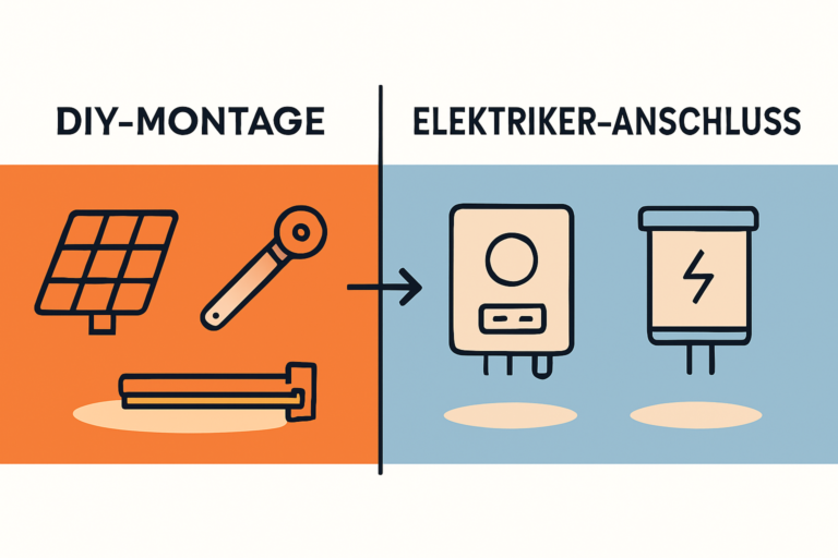 Installation in Eigenregie Welches Werkzeug und Know-how Sie für Ihr PV-Komplettset wirklich benötigen