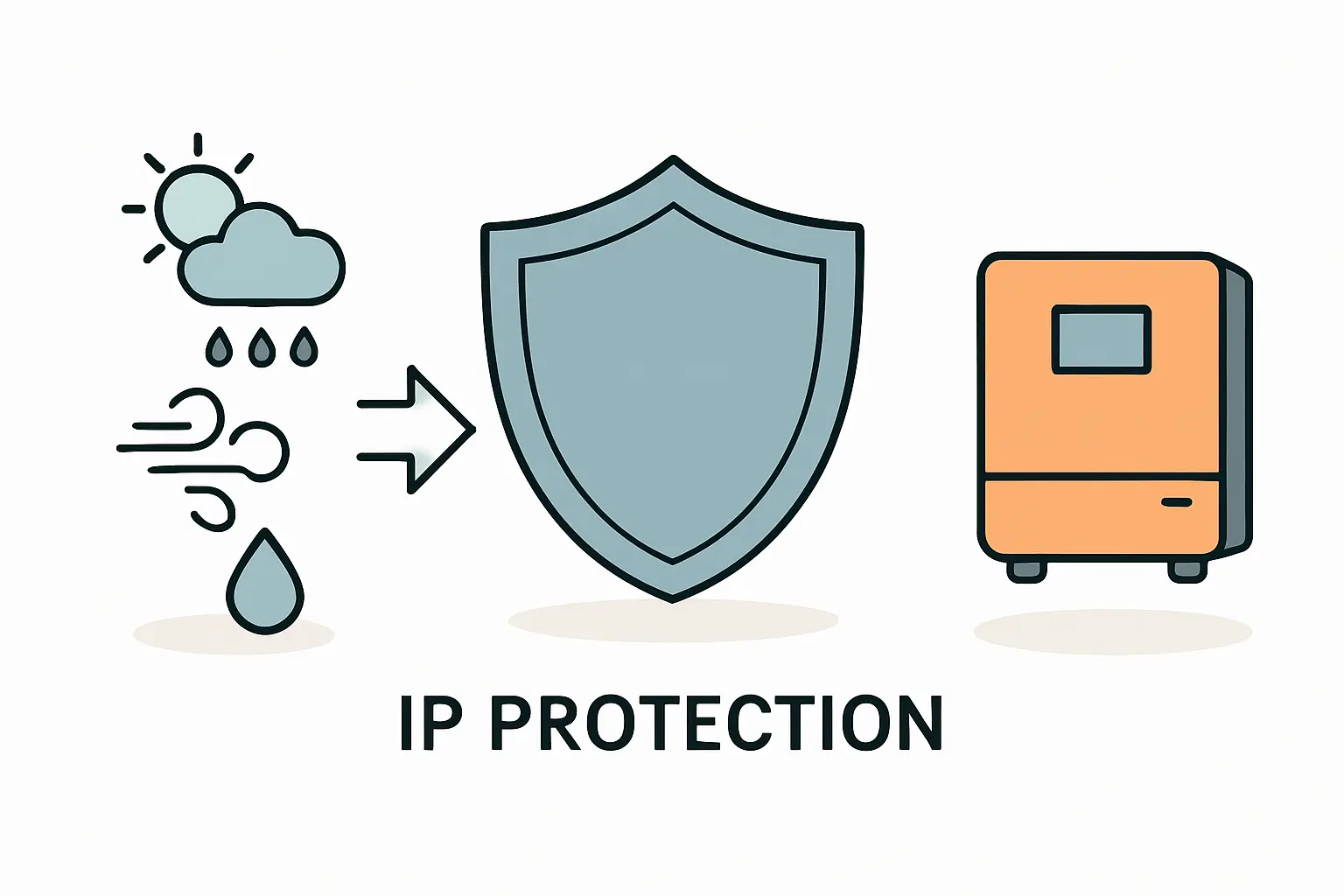 IP-Schutzklassen bei PV-Komponenten verstehen