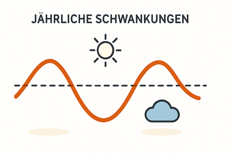 Jährliche Schwankungen bei Solarerträgen verstehen