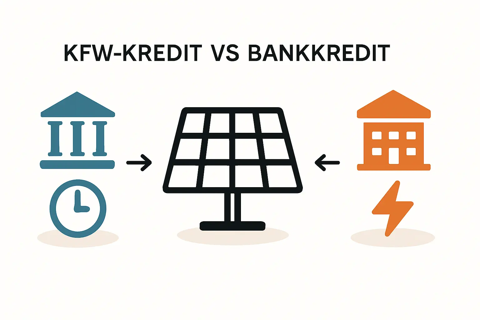 KfW-Kredit 270 oder klassischer Bankkredit vergleichen