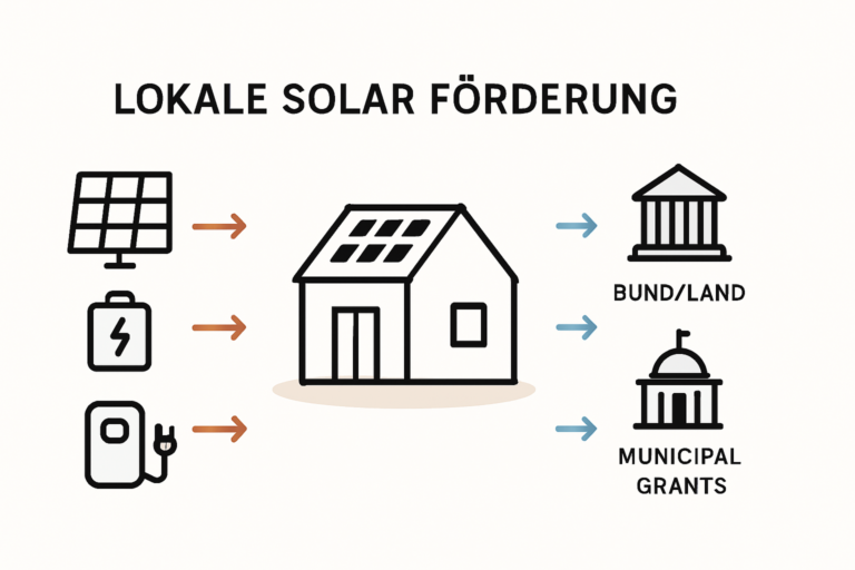 Kommunale Förderprogramme für Photovoltaik Überblick