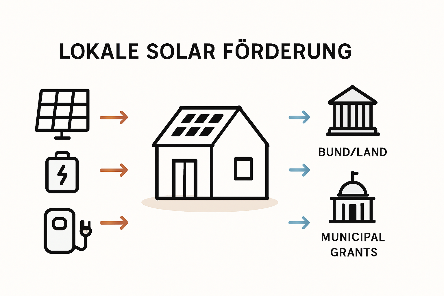 Kommunale Förderprogramme für Photovoltaik Überblick
