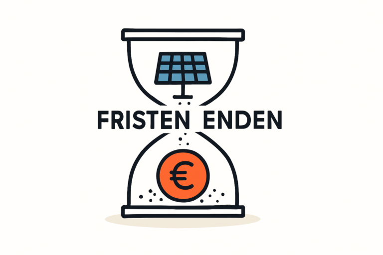 Fristen bei kommunalen PV-Förderprogrammen im Blick behalten