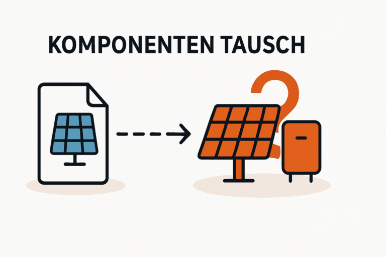 Risiken beim Komponenten-Tausch im Photovoltaikvertrag erkennen