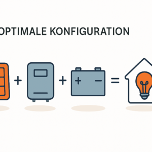 Komponentenauswahl für kleine Dächer unter 8 kWp
