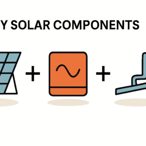Komponentenauswahl für PV-Anlage zum Selberbauen