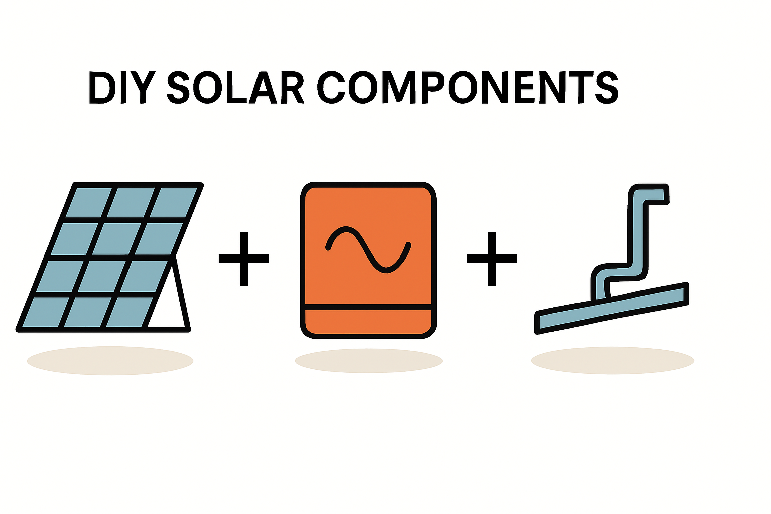 Komponentenauswahl für PV-Anlage zum Selberbauen