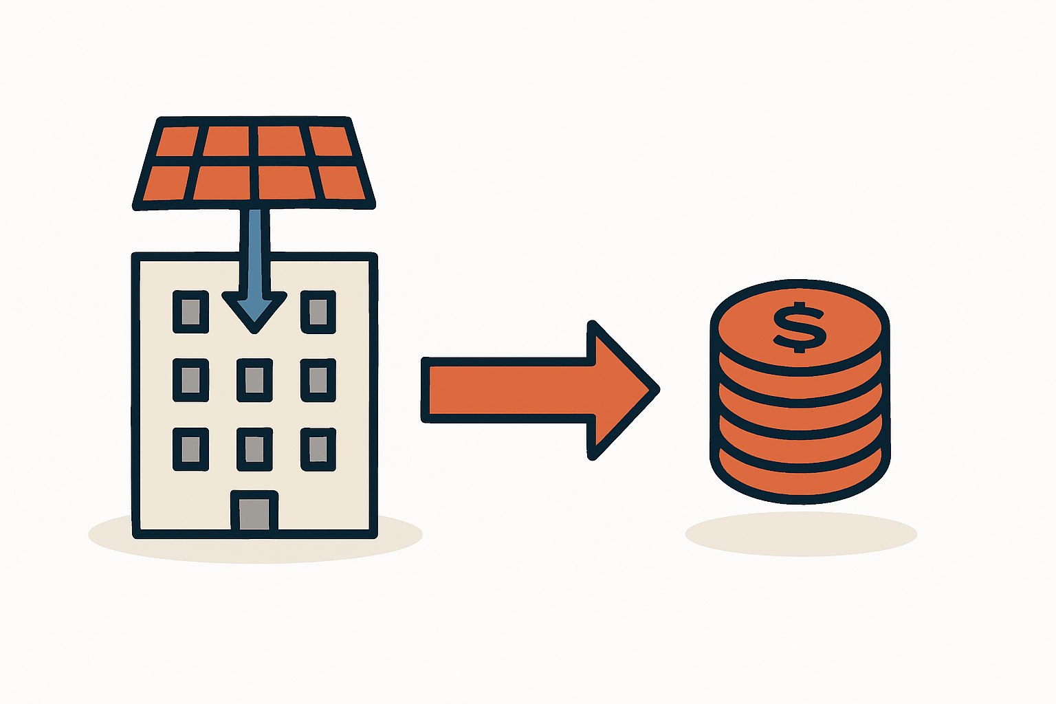 Kosten und Beispielrechnung für PV-Anlage auf Mehrfamilienhaus