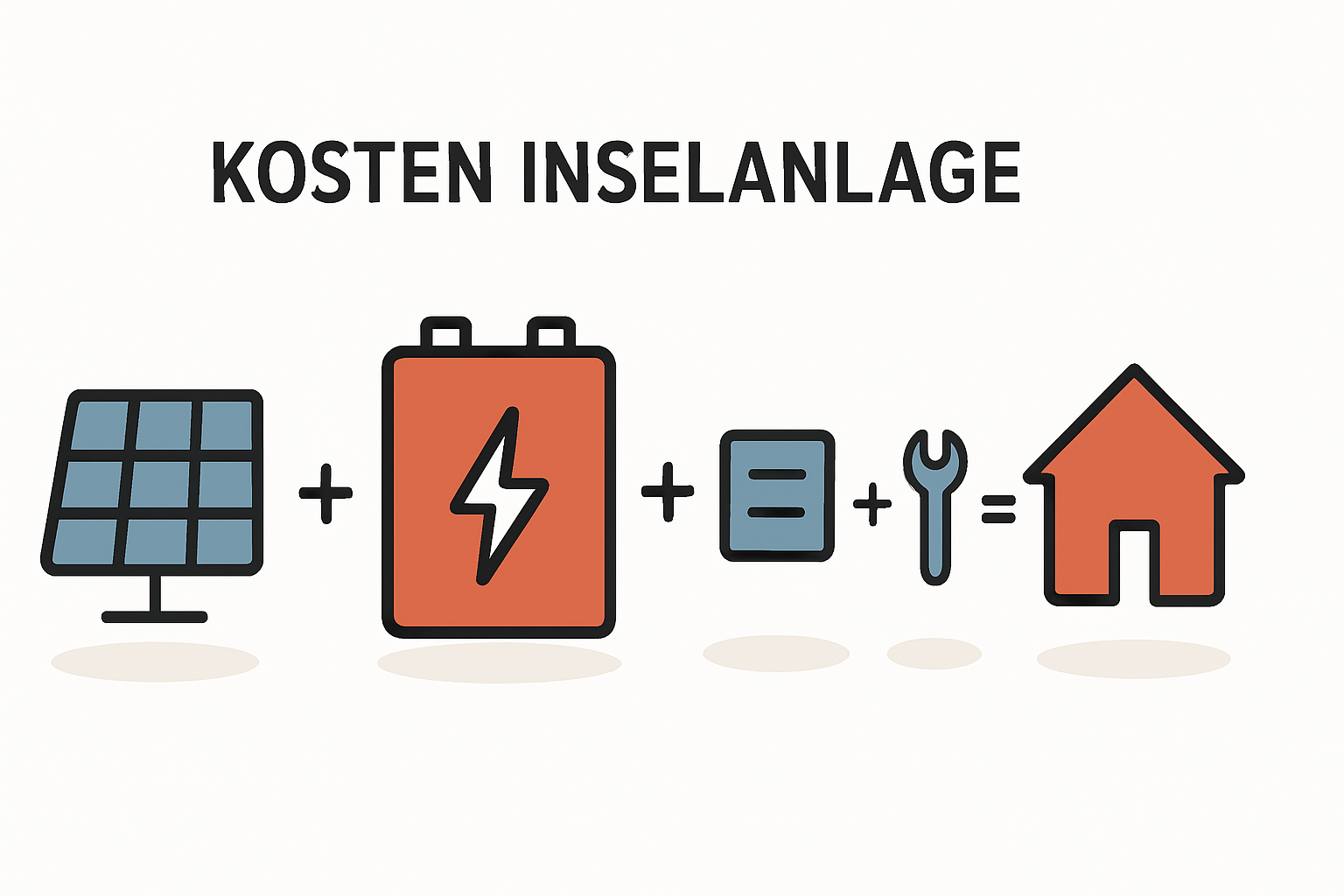Kosten einer echten Inselanlage für Wochenendhaus