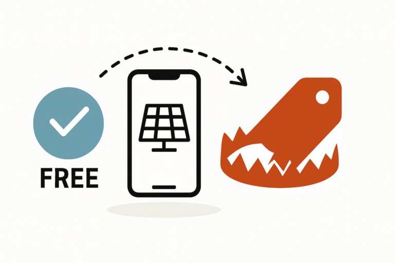 Laufende Kosten für PV-Monitoring und Abo-Fallen erkennen