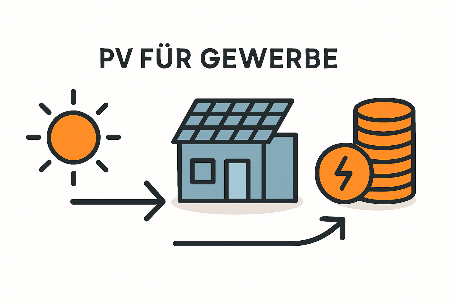 Kosten und Nutzen einer PV-Anlage für kleine Gewerbebetriebe
