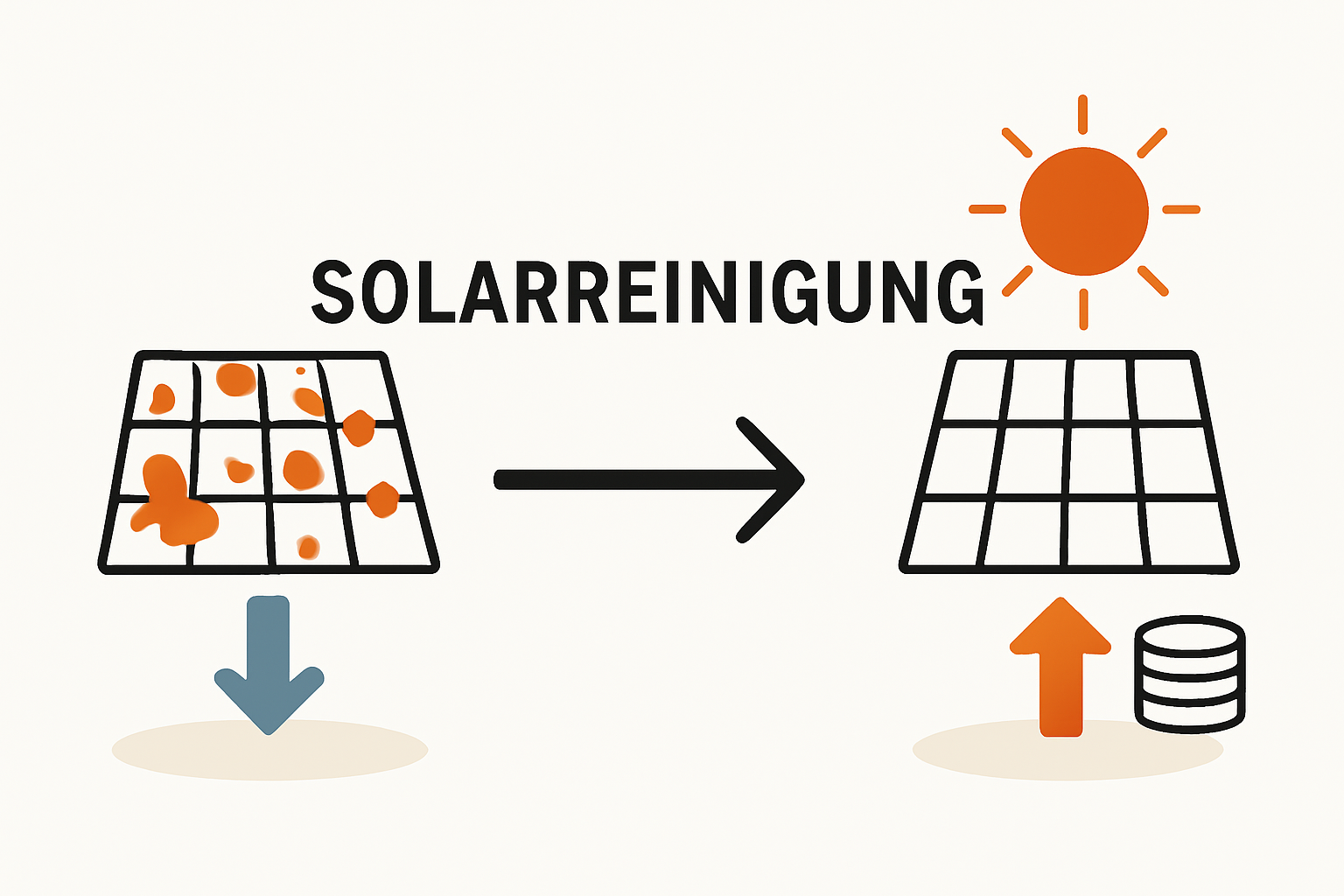 Kosten und Nutzen professioneller Solarmodulreinigung