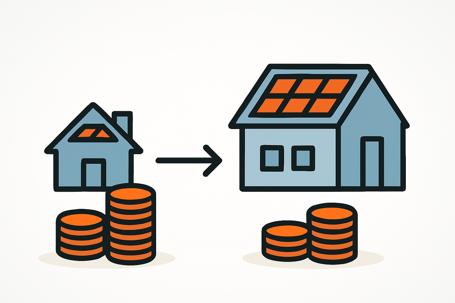 Kosten einer PV-Anlage über 20 kWp für große Einfamilienhäuser