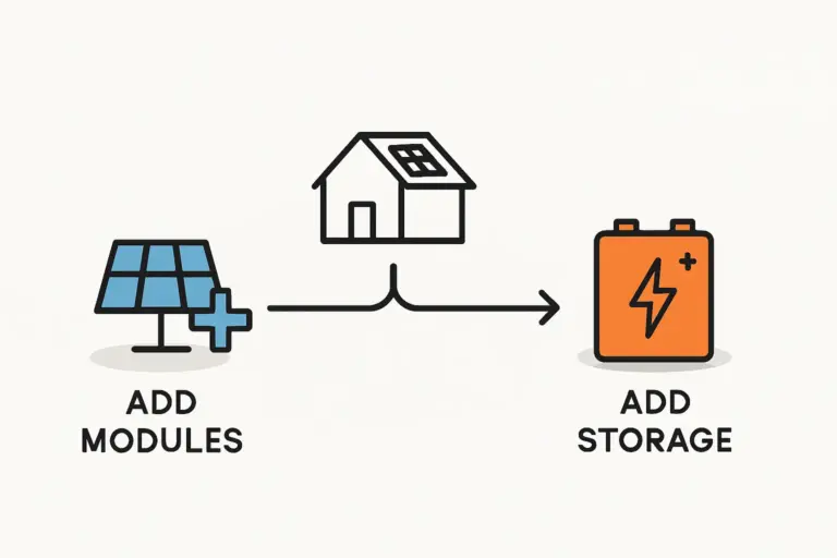 Kosten für PV-Anlagenerweiterung: Speicher oder Module nachrüsten