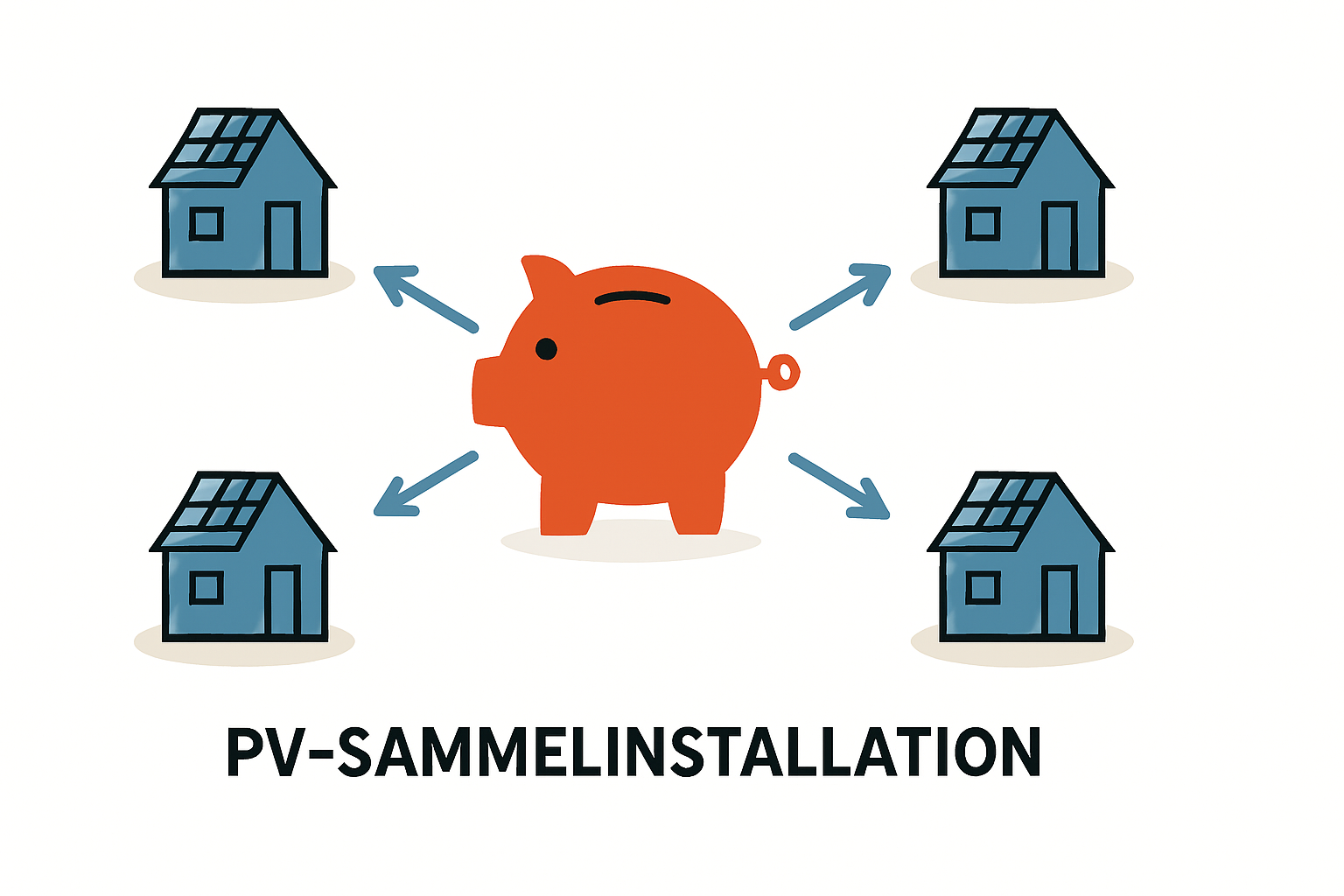 Kosten und Vorteile von Sammelinstallationen für PV-Anlagen im Neubau