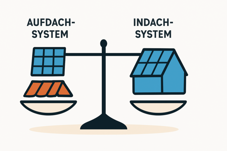 Kostenentwicklung von Indach- und Aufdach-Photovoltaikanlagen