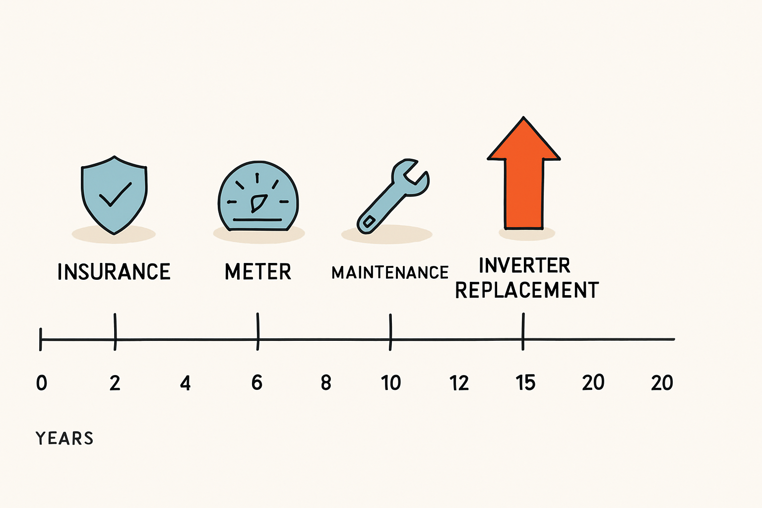 Laufende Kosten einer PV-Anlage Übersicht