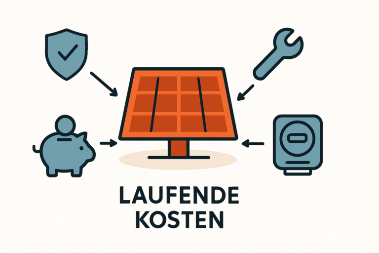 Laufende Kosten einer PV-Anlage verstehen