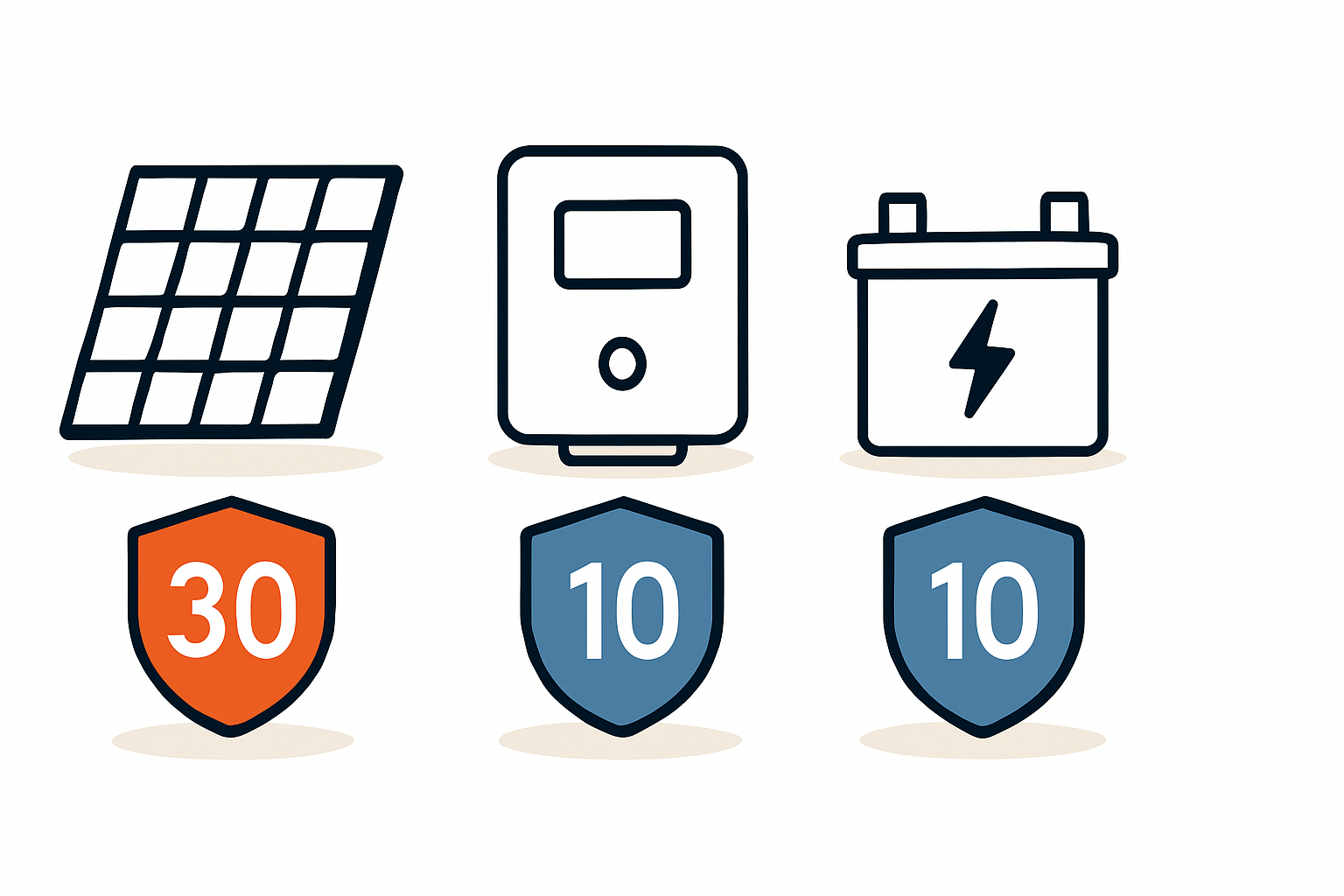 Lebensdauer und Garantien von PV-Komponenten analysieren