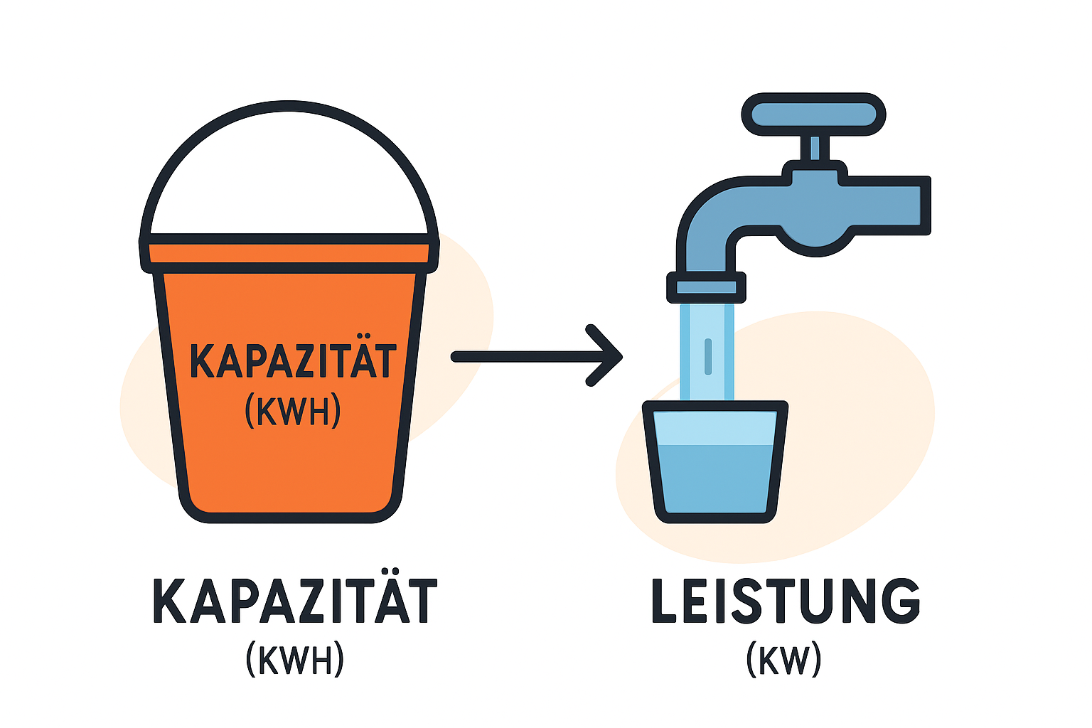 Leistung vs. Kapazität: Der Unterschied, den jeder Speicher-Interessent kennen muss