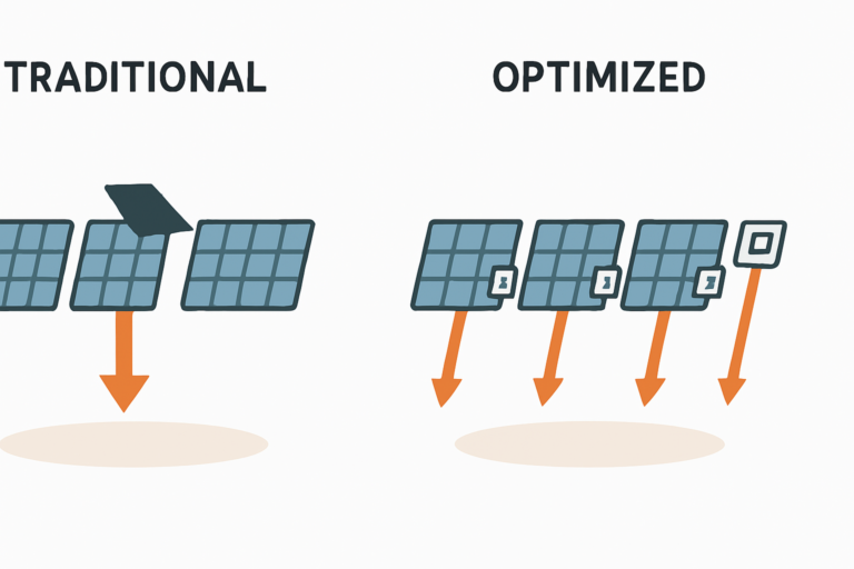 Leistungsoptimierer gegen Teilverschattung bei Solaranlagen