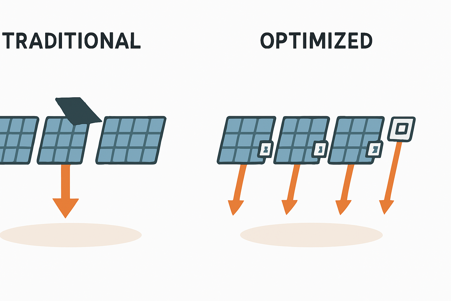 Leistungsoptimierer gegen Teilverschattung bei Solaranlagen