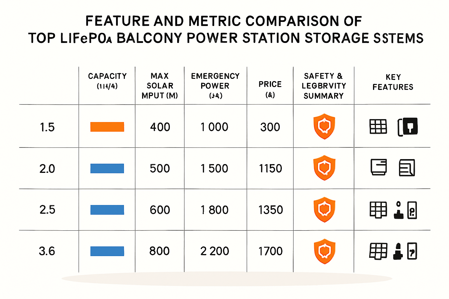 Die Technologien im direkten Vergleich