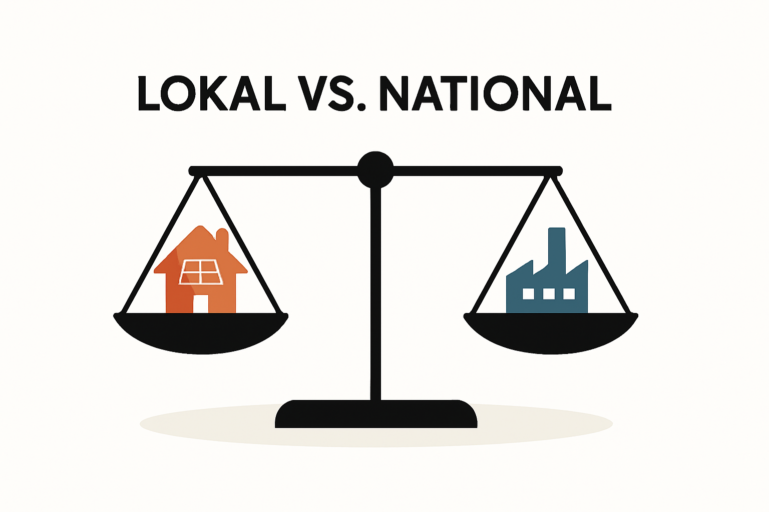 Lokaler Handwerker oder überregionaler Anbieter wählen