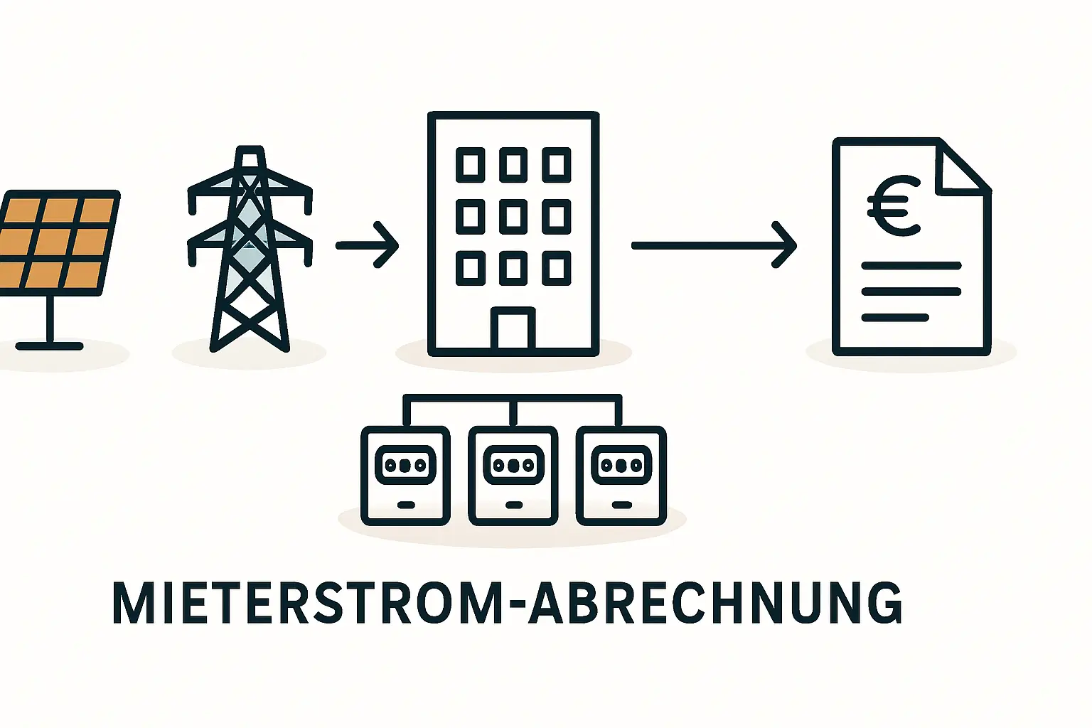 Mieterstrom Abrechnung Messkonzepte und rechtssichere Rechnungen