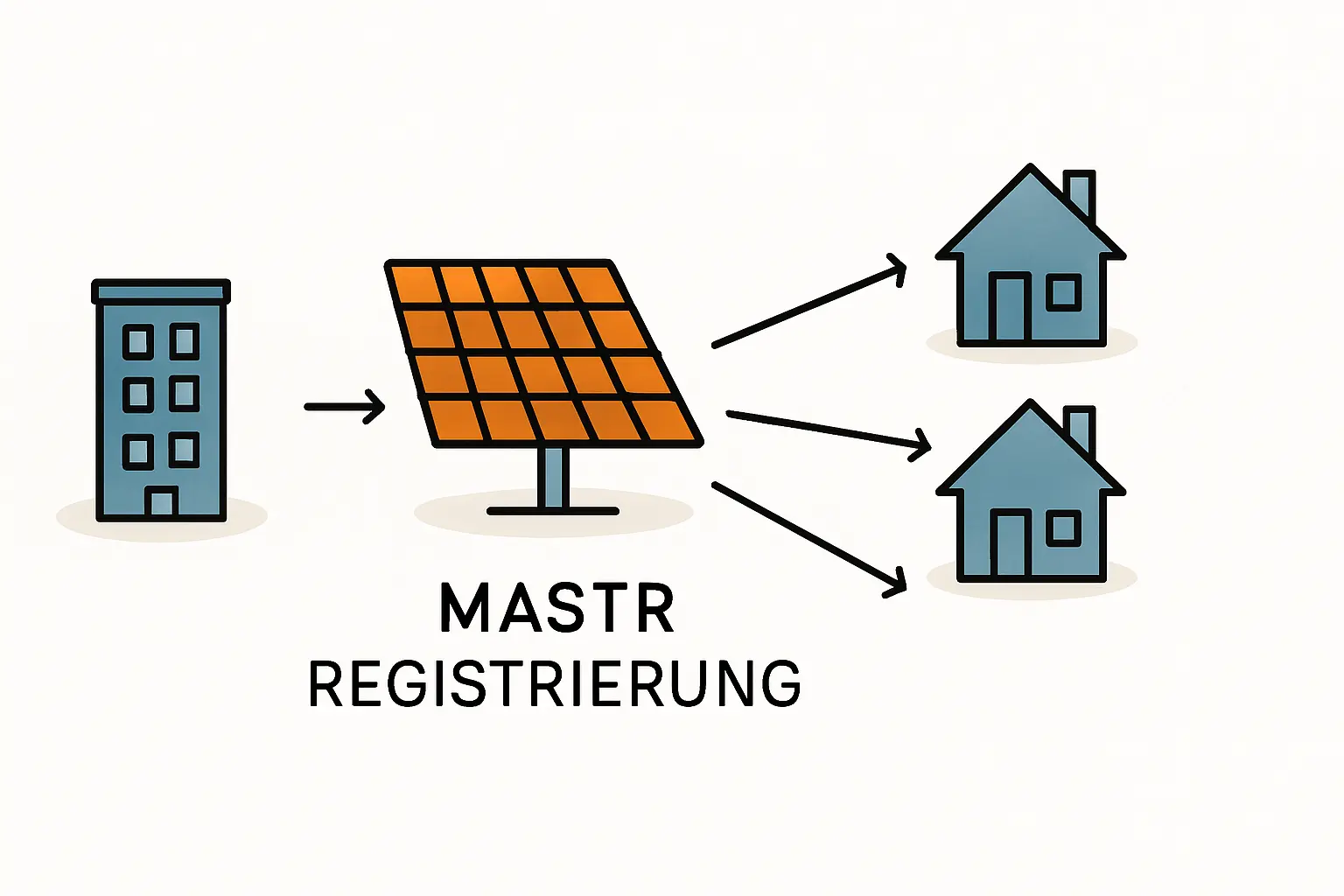 Mieterstrom und gemeinschaftliche Gebäudeversorgung richtig registrieren