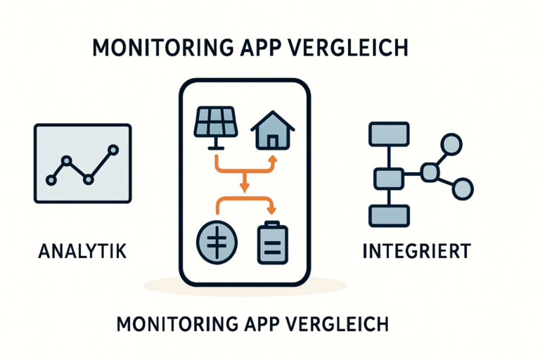 Monitoring-App Vergleich für Solaranlagen