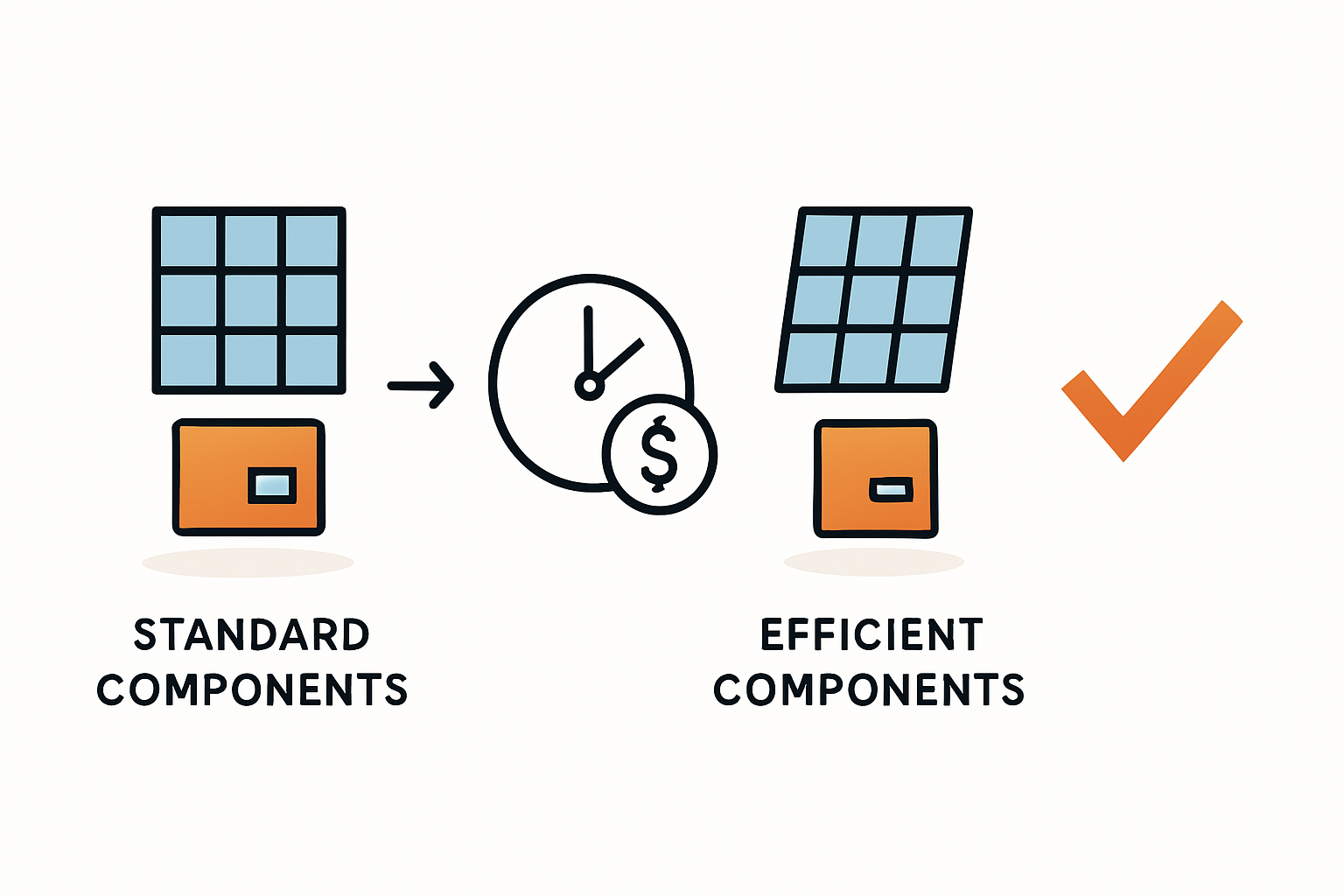 Montagefreundlichkeit und Installationsaufwand bei Modulen und Wechselrichtern
