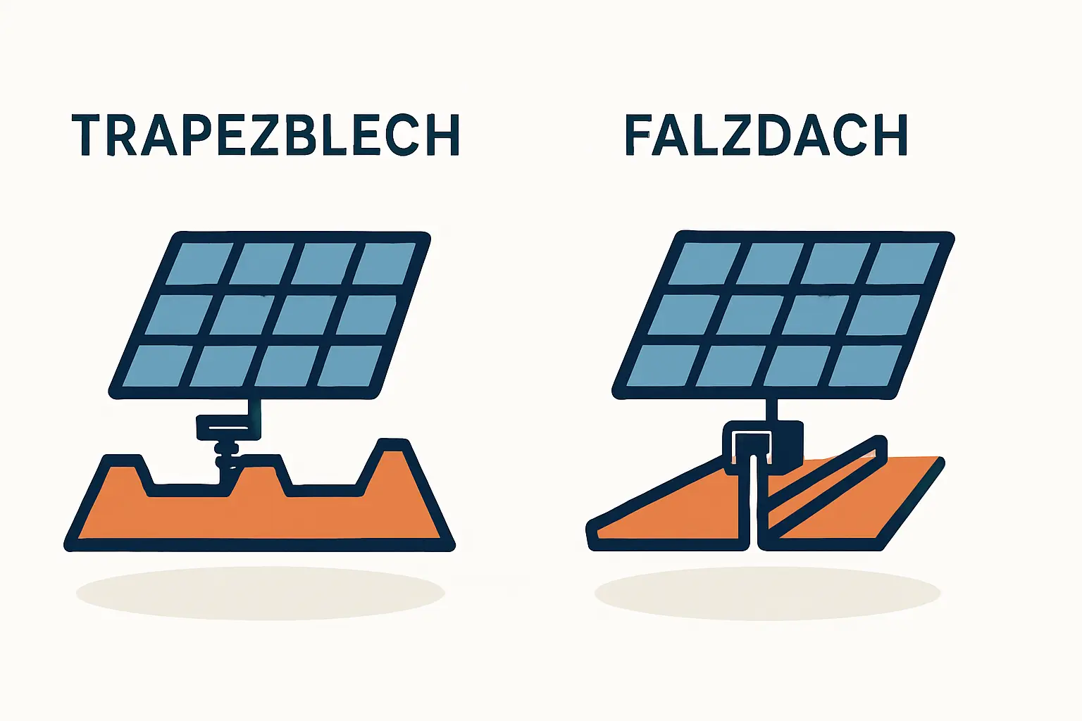 Montagekosten für PV-Anlagen auf Metalldächern verstehen