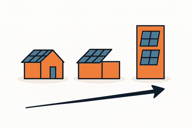 Montagekosten bei Ziegeldach Flachdach und Fassade