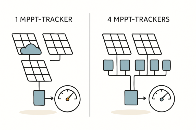 Was ist ein MPPT-Tracker und warum 4 besser sind