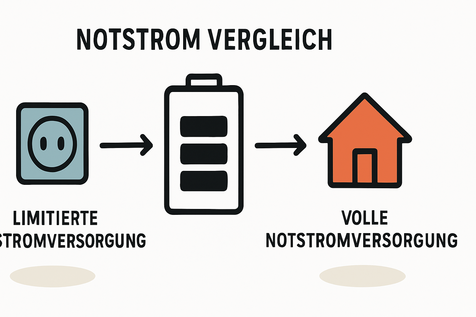 Notstromfunktion bei PV-Anbietern vergleichen
