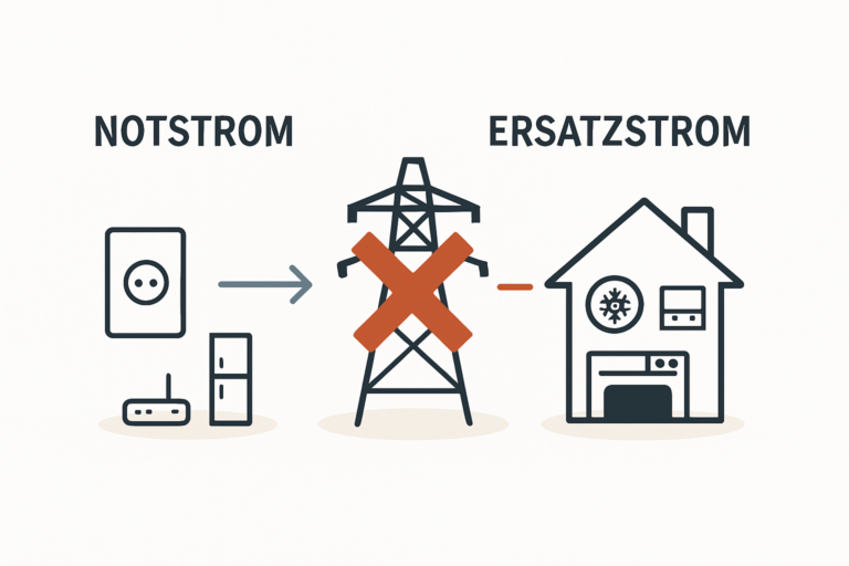 Notstromfunktion bei PV-Speichern Was sie wirklich leistet und für wen sie sich lohnt