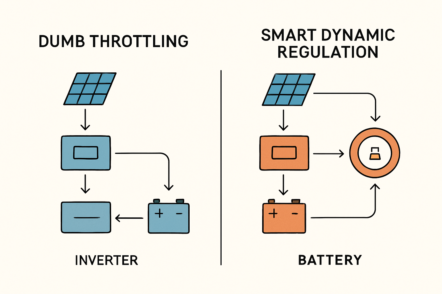 Speicherung volle Batterie