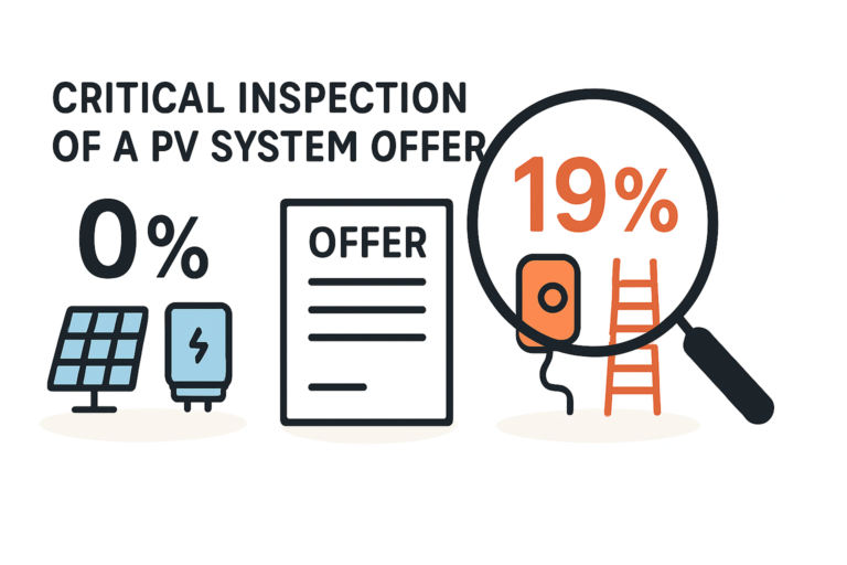 Nullsteuersatz bei Photovoltaik richtig verstehen