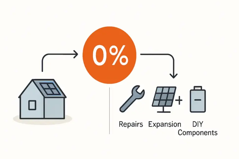 Nullsteuersatz bei Reparatur Erweiterung und Eigenbau prüfen