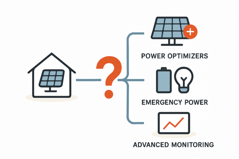 Optionale Photovoltaik Extras sinnvoll nutzen