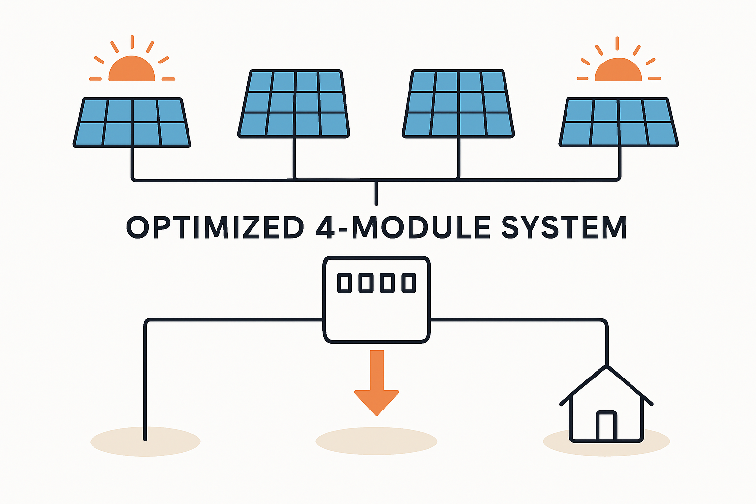 Ost-West-Ausrichtung für Balkonkraftwerke So maximieren Sie den Eigenverbrauch mit 4 Modulen