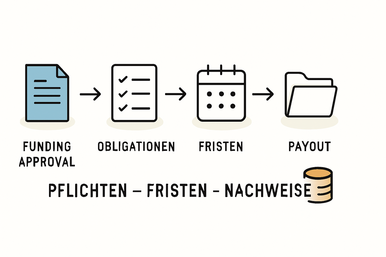 Pflichten Fristen Nachweise nach Förderzusage Photovoltaik beachten