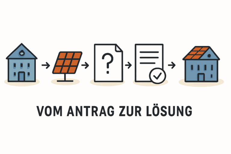 Photovoltaik auf Denkmalgenehmigung und Auflagen verstehen