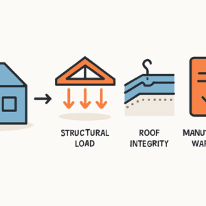 Photovoltaik auf Fertighaus Dach und Statik beachten